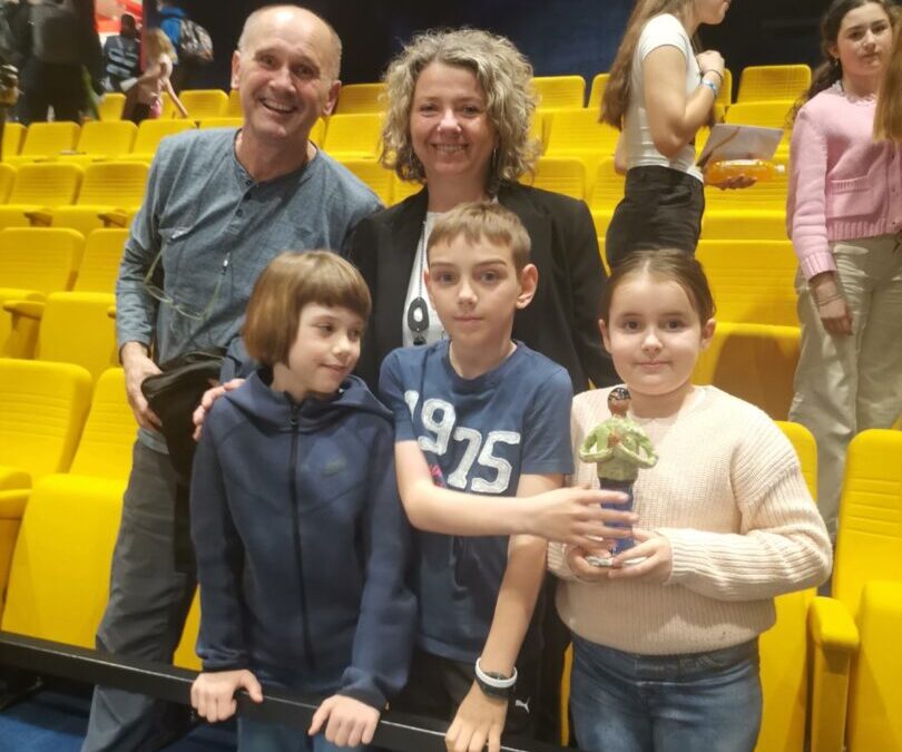 Filmska družina osvojila Boskara na Festivalu Brajda