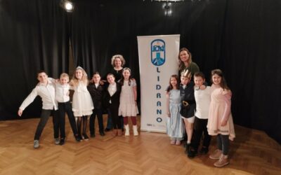 Dramska skupina škole na županijskoj smotri “Lidrano”